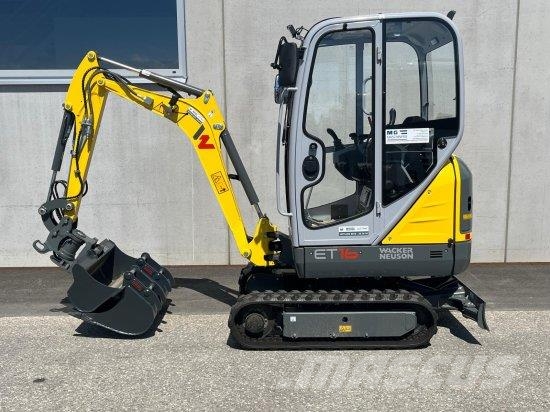 WACKER NEUSON ET16 , LAUFWERKVERSTELLUNG , Minigravere <7t