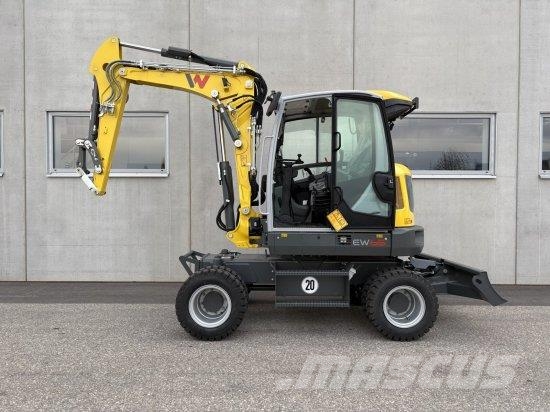 WACKER NEUSON EW65 MOBILBAGGER, Gumikerekes kotrók