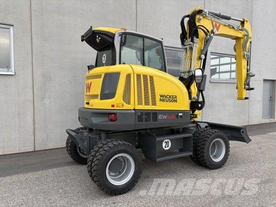 WACKER NEUSON EW65 MOBILBAGGER, Gumikerekes kotrók