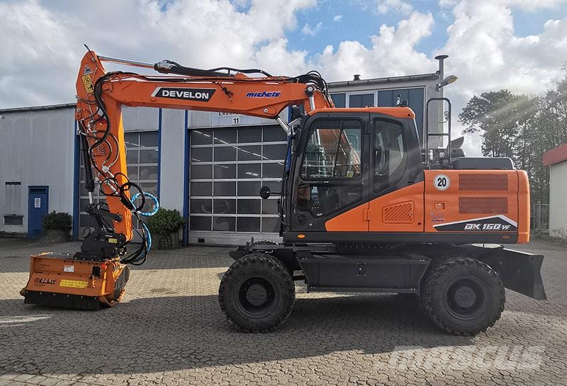 Develon DX 160 W-7 Excavadoras de ruedas