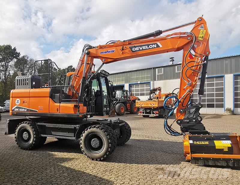 Develon DX 160 W-7 Excavadoras de ruedas