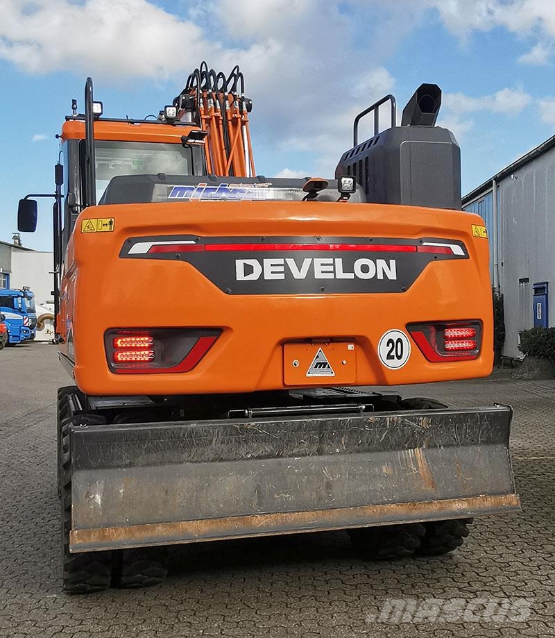 Develon DX 160 W-7 Excavadoras de ruedas