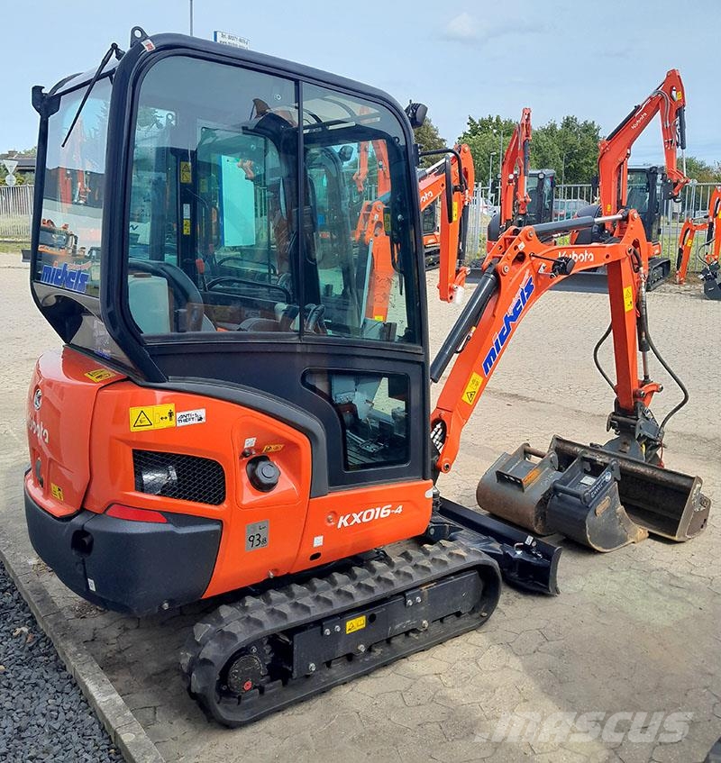 Kubota KX 016-4 G حفارات صغيرة أقل من 7 طن (حفارات صغيرة)