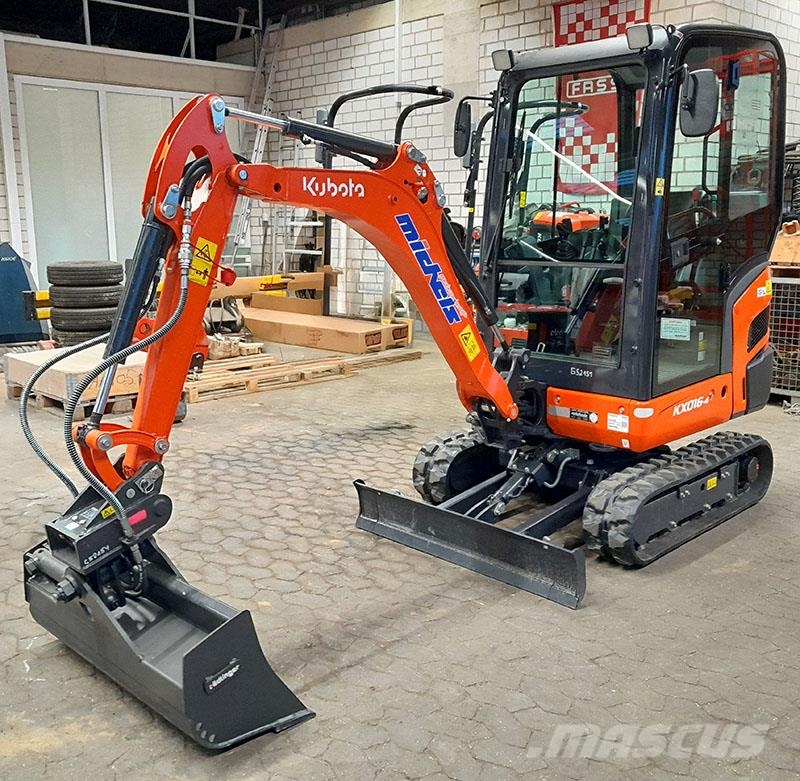 Kubota KX 016-4 G حفارات صغيرة أقل من 7 طن (حفارات صغيرة)