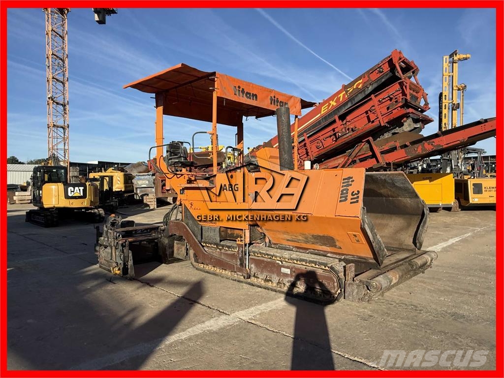 ABG Titan 311 Asfalttikoneet