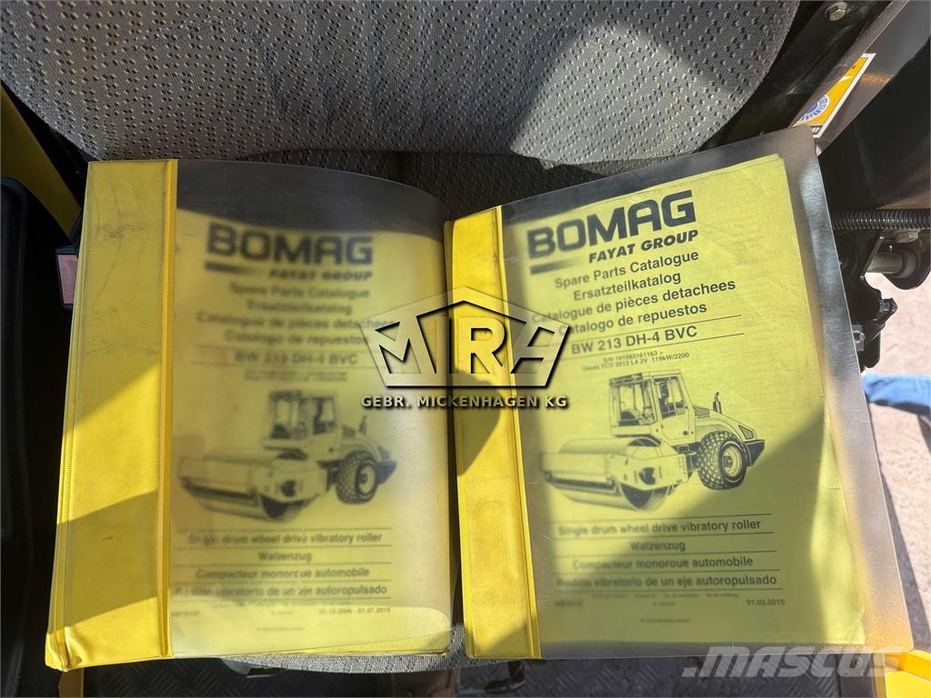 Bomag BW 213 DH-4 BVC Ühe trumliga rullid