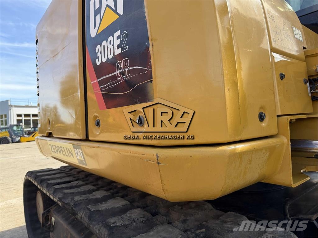 CAT 308E 2CR Mini bagri <7t