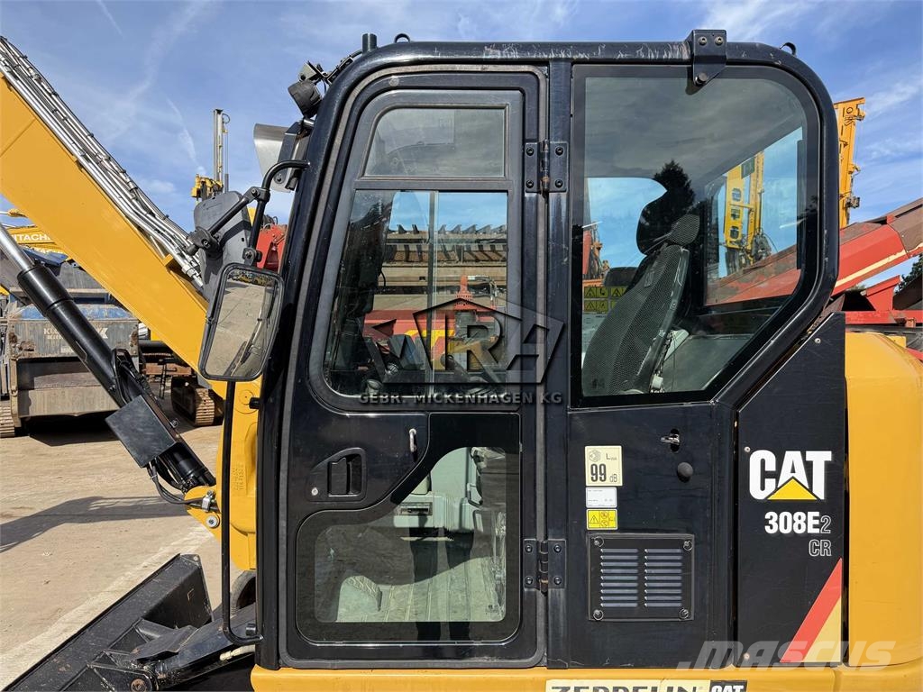 CAT 308E 2CR Mini bagri <7t