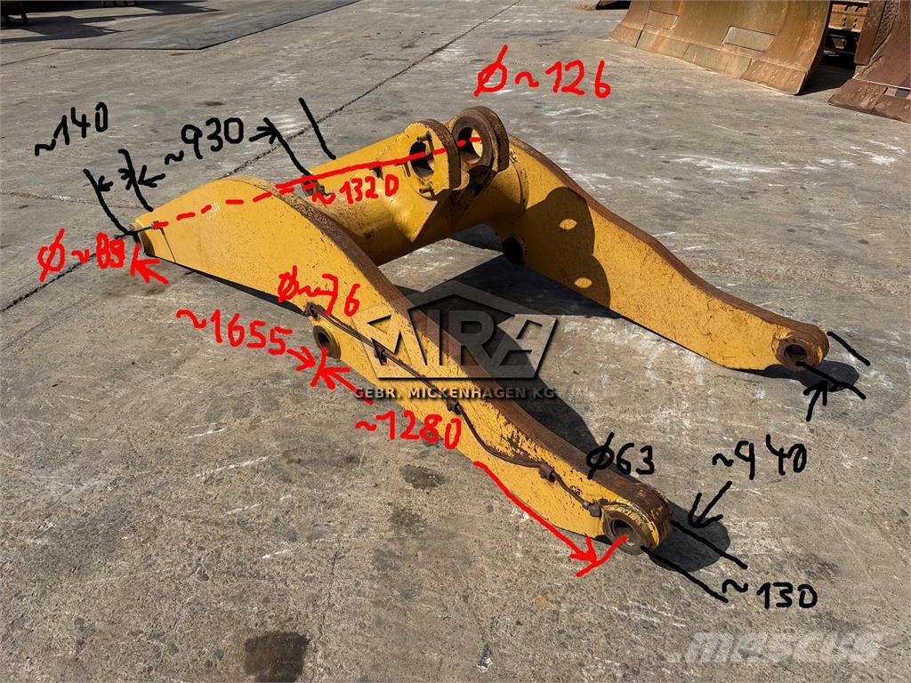 CAT 966 MXE / Hubrahmen Plataformas y cucharones