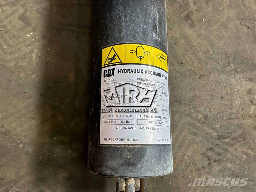 CAT 966 MXE / Stickstoffspeicher Hydraulika