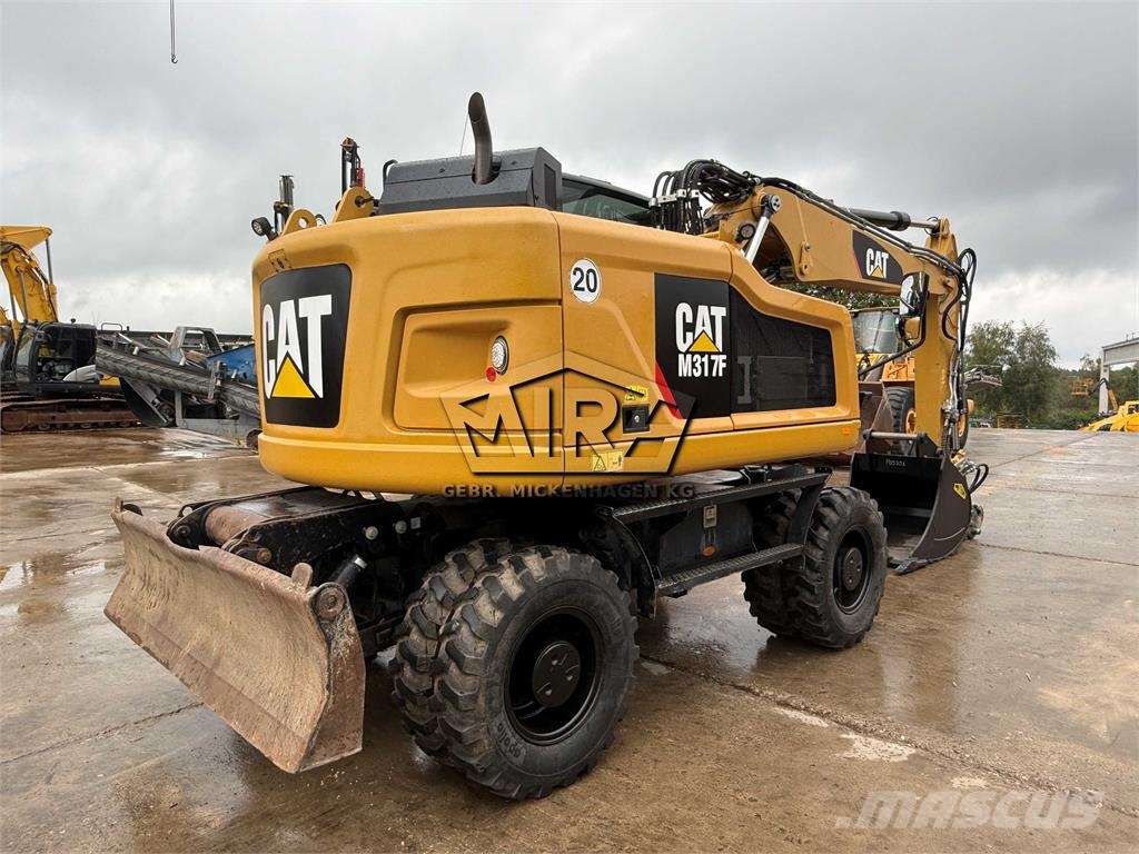 CAT M 317 F Wielgraafmachines