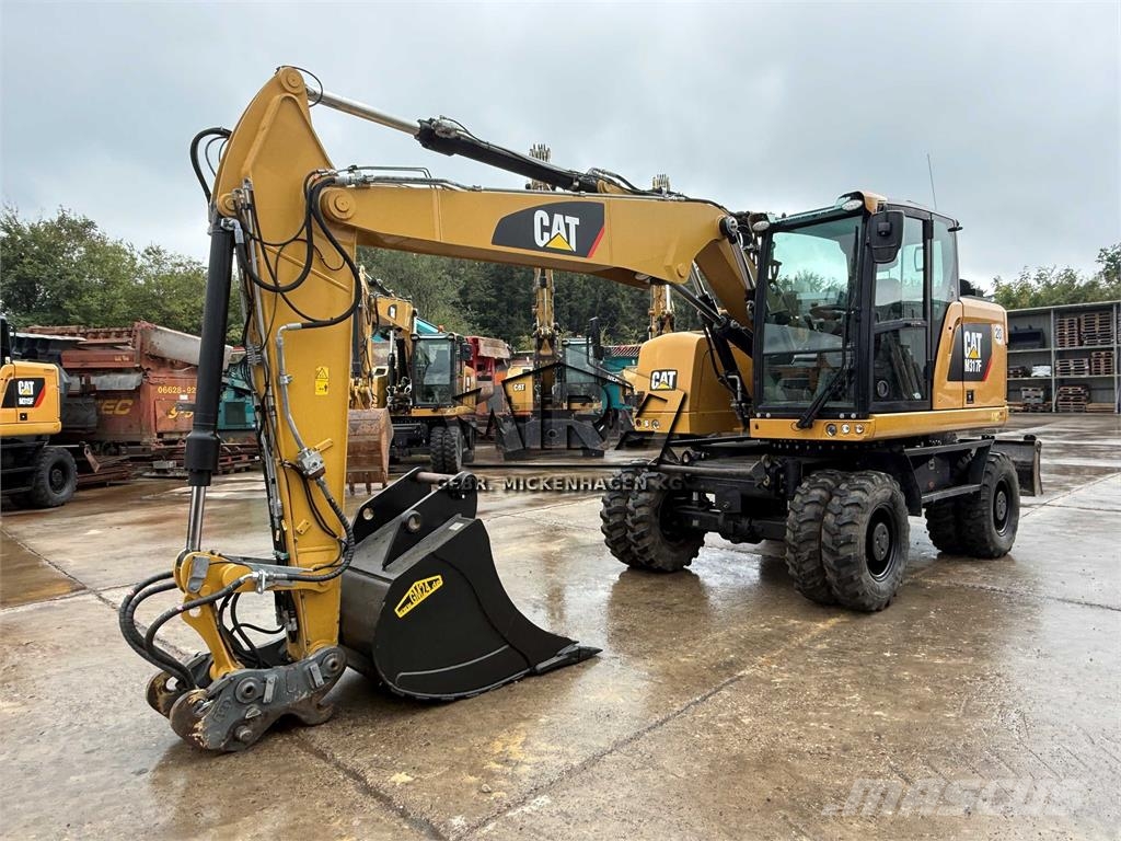 CAT M 317 F Wielgraafmachines