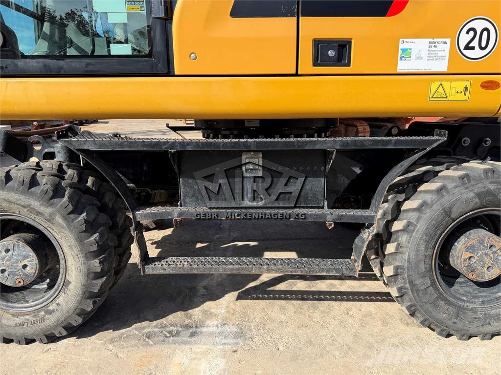 CAT M 317 F Bagri na kolesih
