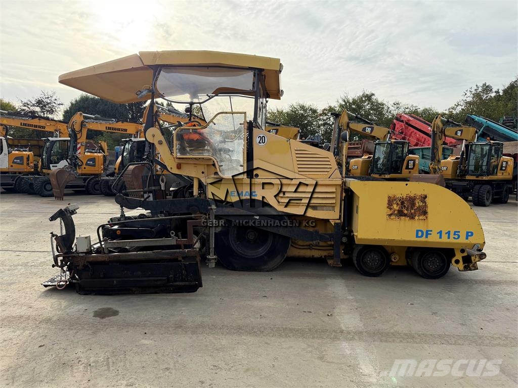 Demag DF 115 P Strassenfertiger