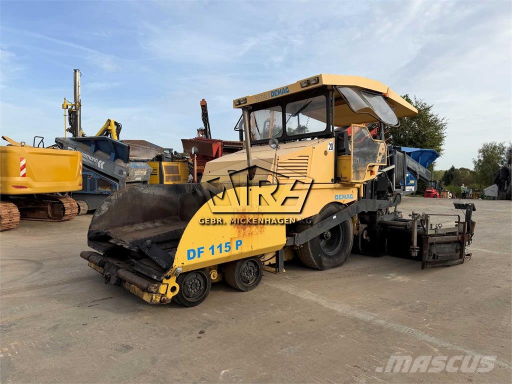 Demag DF 115 P Strassenfertiger
