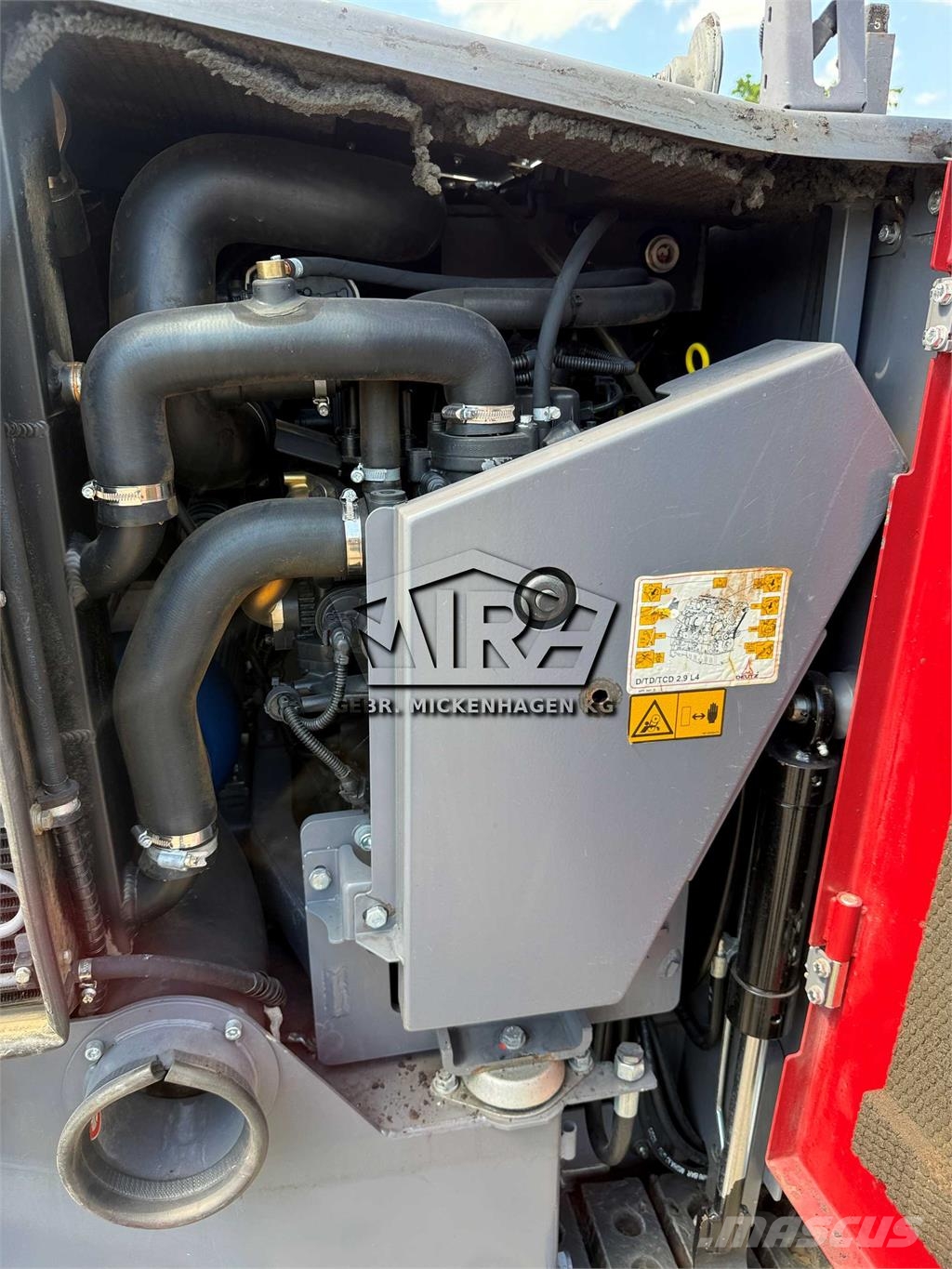 Dynapac F 1250 CS / incl. Remote Asfaltni finišeri