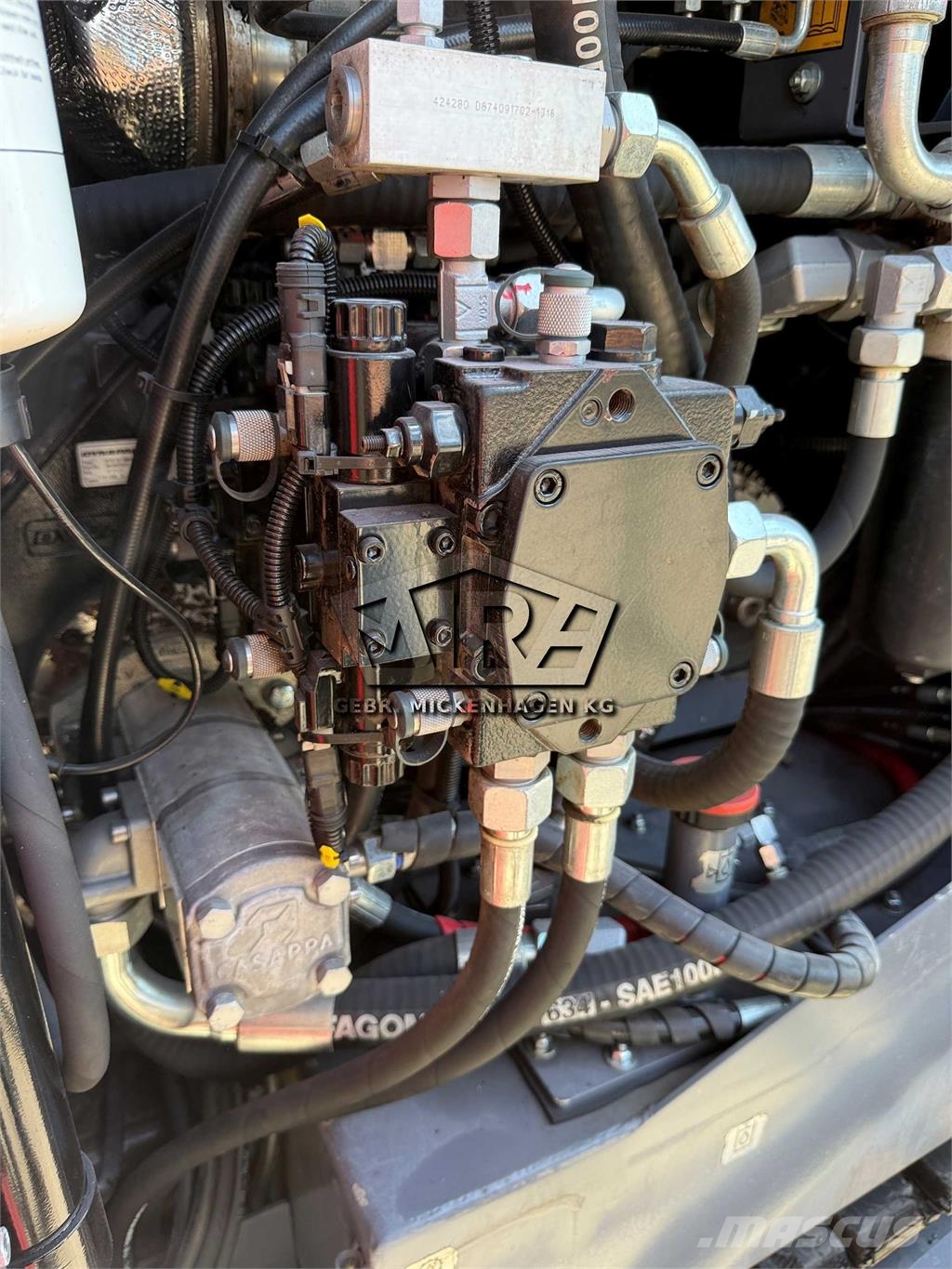 Dynapac F 1250 CS / incl. Remote Asfaltni finišeri
