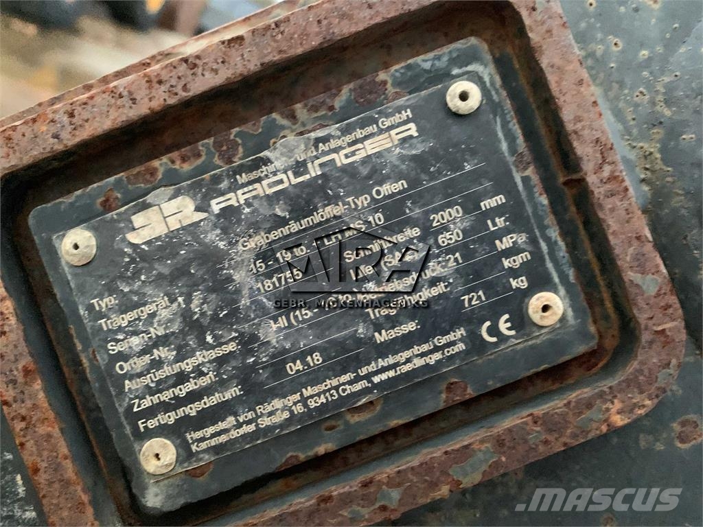 Lehnhoff 2000 mm / MS 10 Excavator