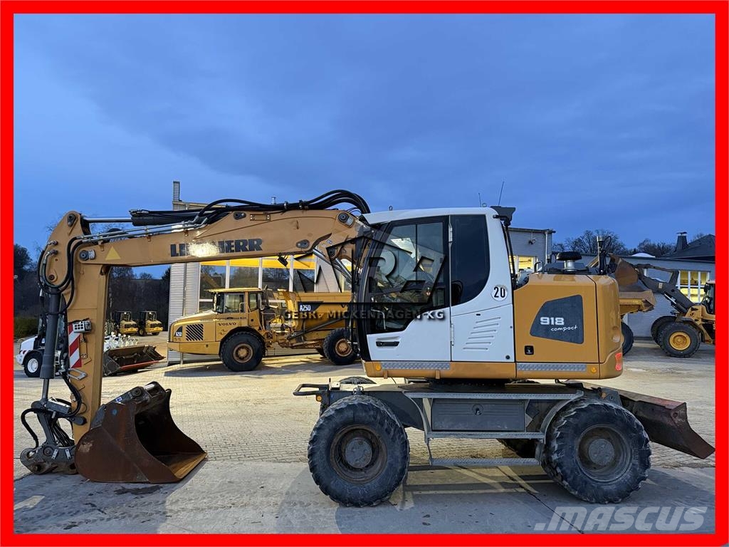 Liebherr A 918 Compact Litronic Excavadoras de ruedas