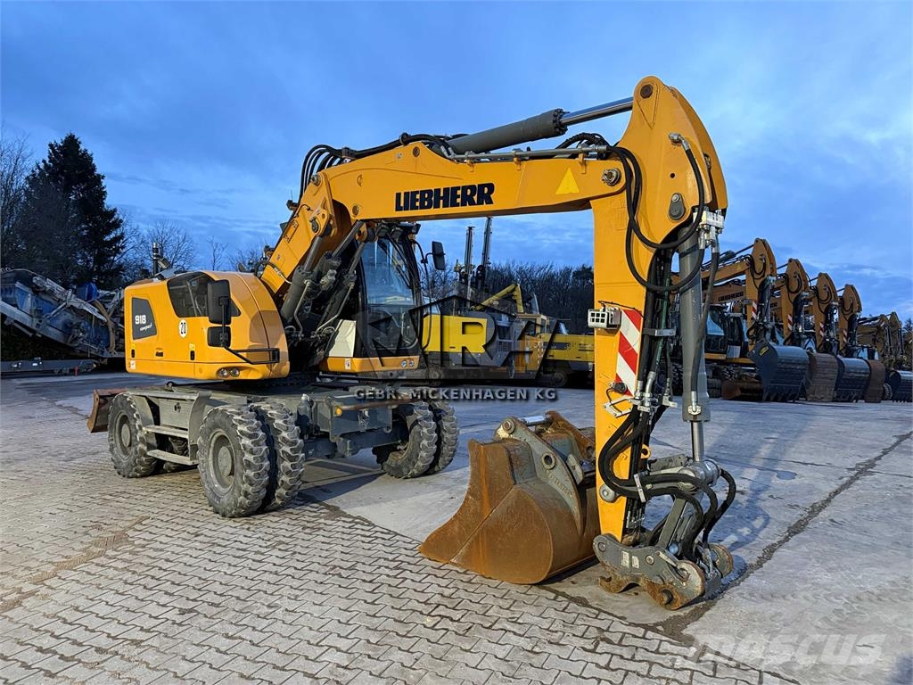 Liebherr A 918 Compact Litronic Excavadoras de ruedas