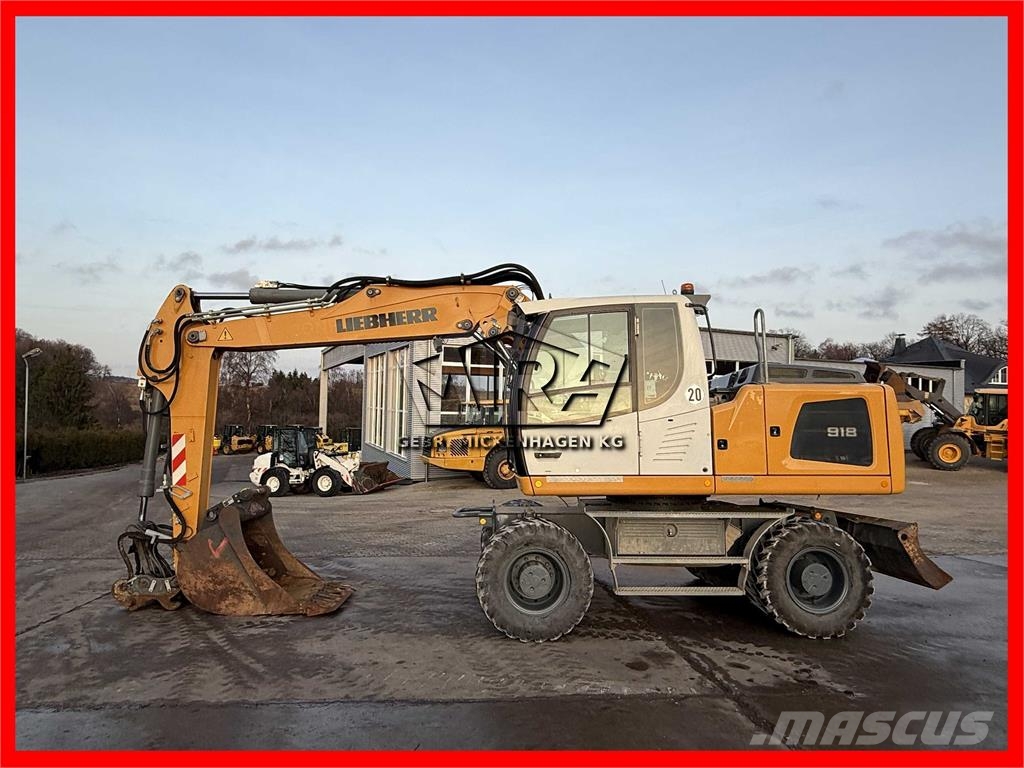 Liebherr A 918 Litronic Excavadoras de ruedas
