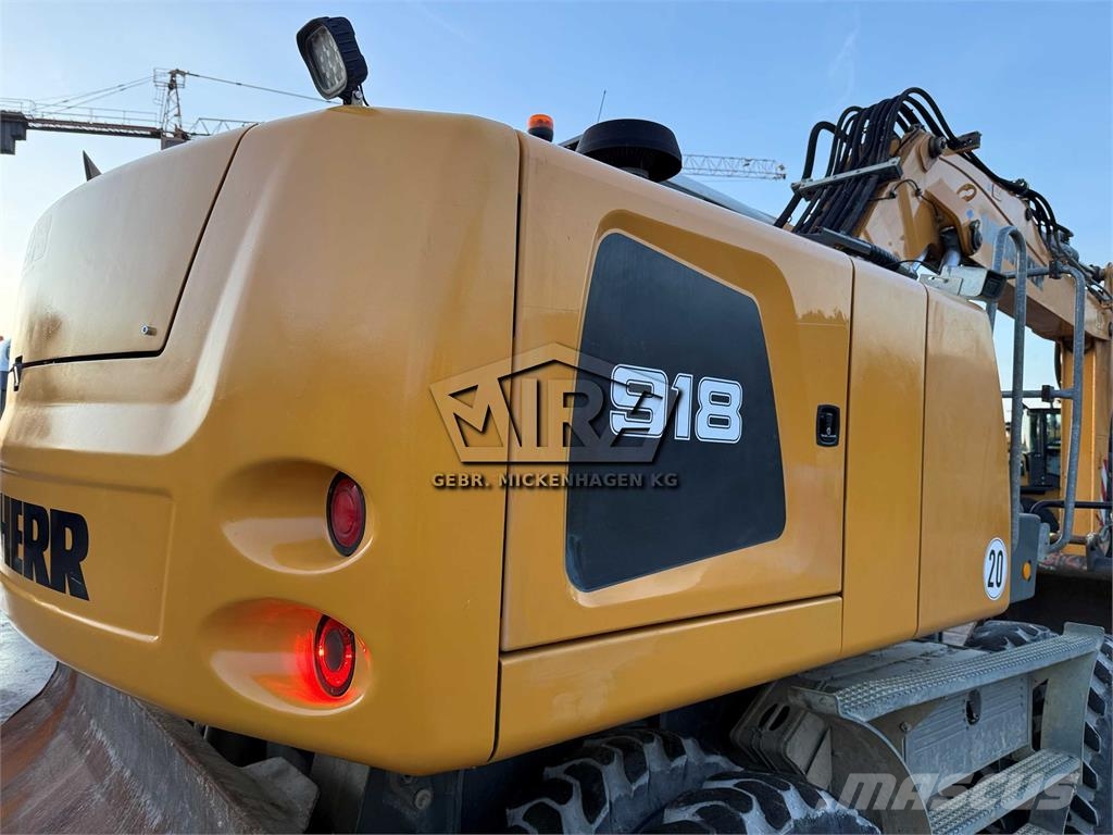 Liebherr A 918 Litronic Excavadoras de ruedas