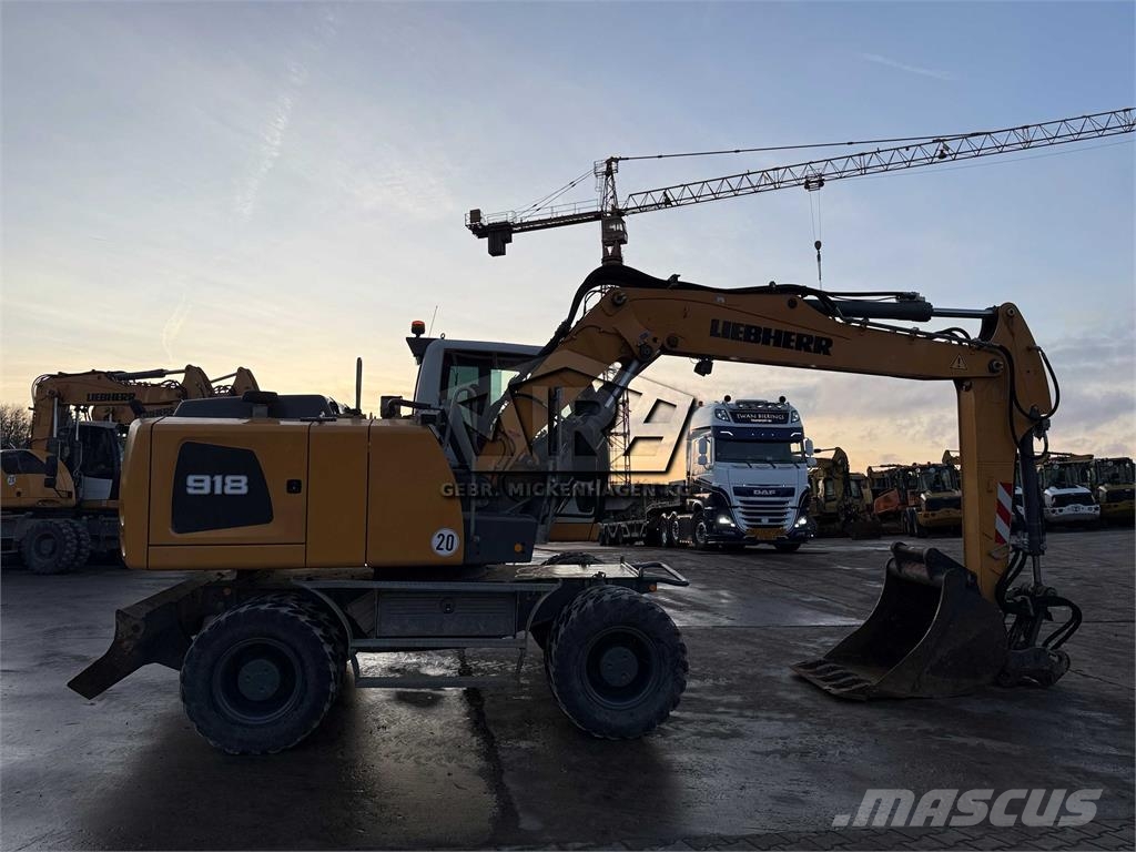 Liebherr A 918 Litronic Excavadoras de ruedas