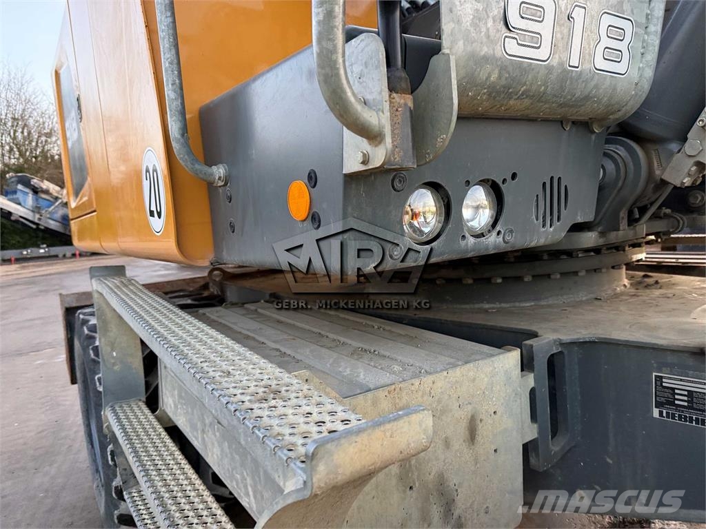 Liebherr A 918 Litronic Excavadoras de ruedas