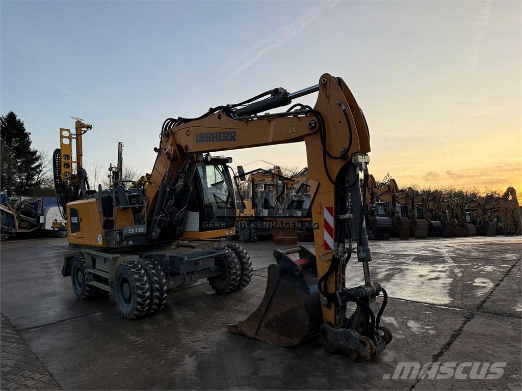 Liebherr A 918 Litronic Excavadoras de ruedas