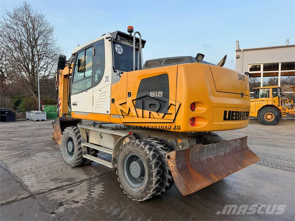 Liebherr A 918 Litronic Excavadoras de ruedas