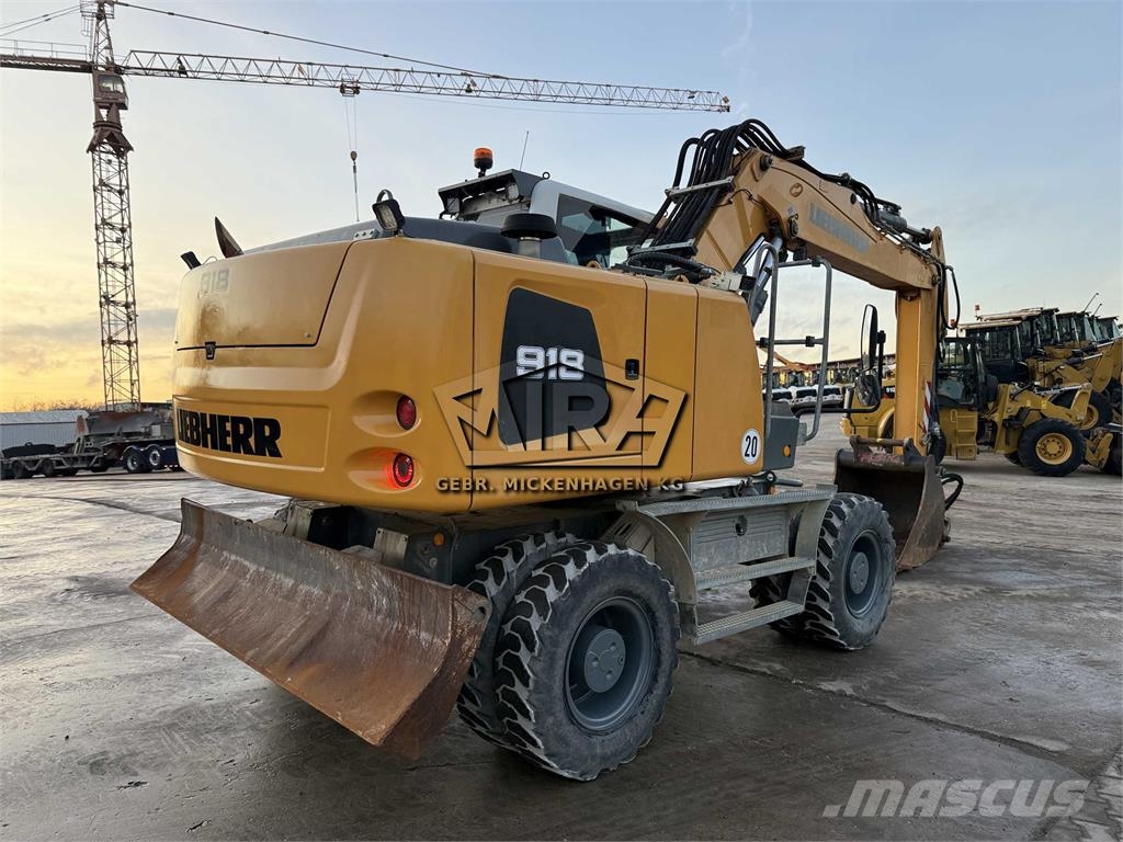 Liebherr A 918 Litronic Excavadoras de ruedas