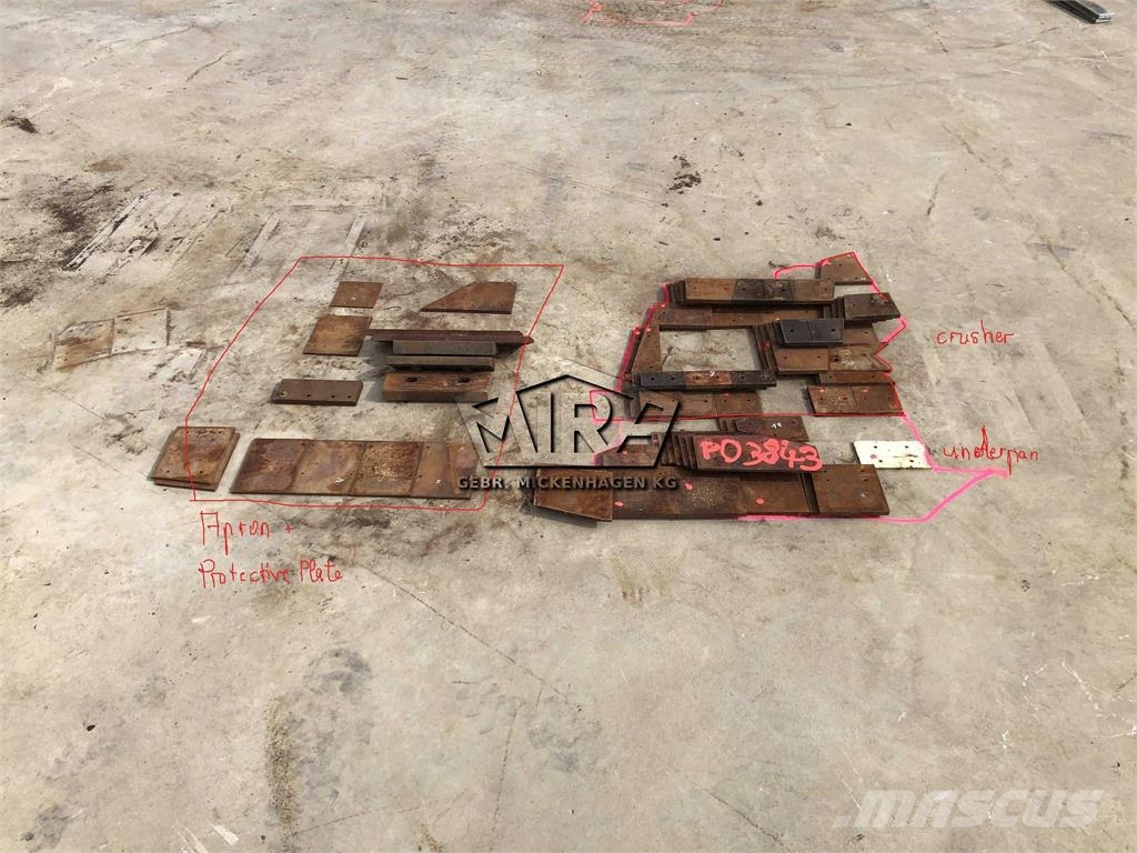 Metso LT 1213 / Verschleißauskleidung Silniki i skrzynie