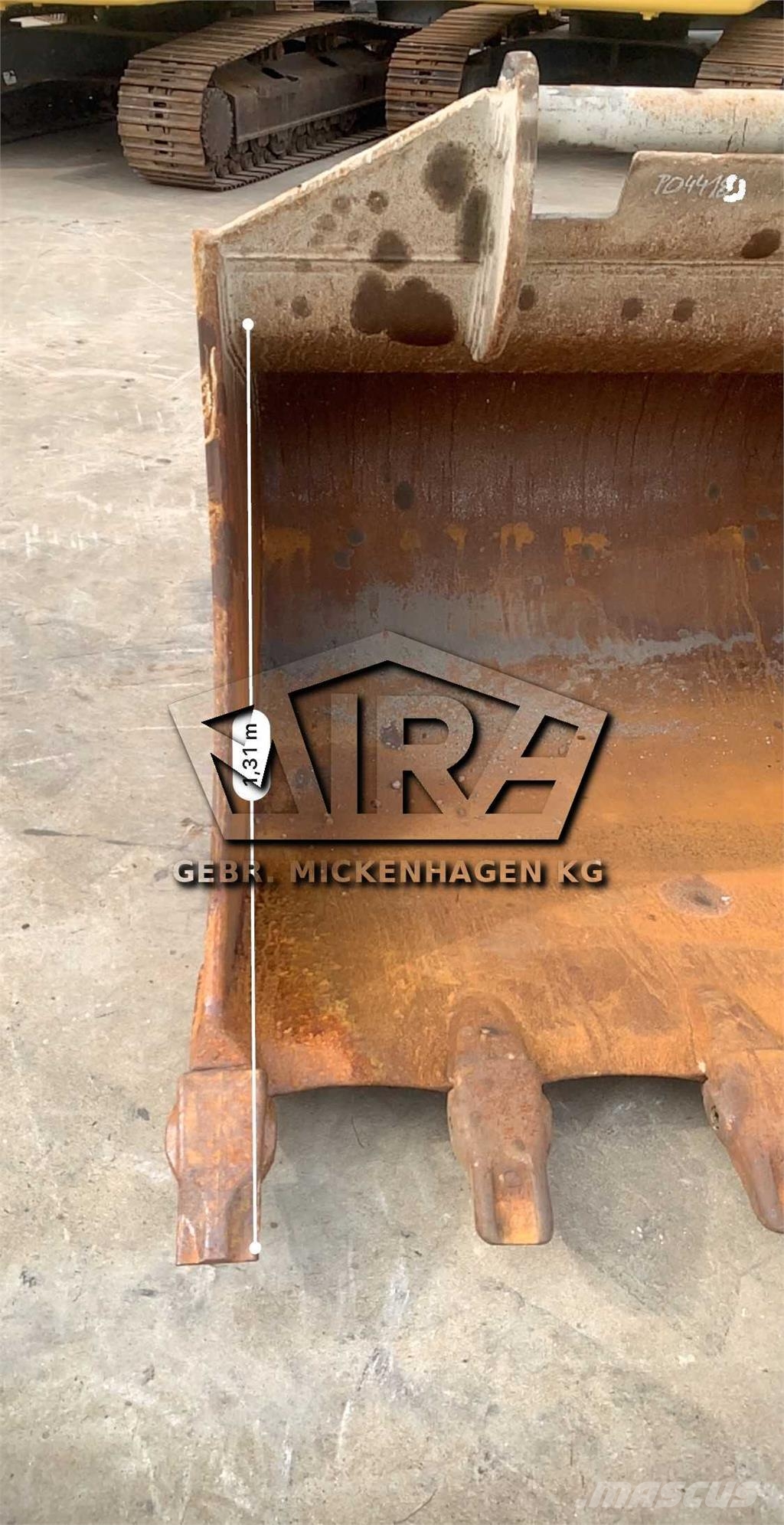 Oil Quick 1700 mm / OQ 80 Excavator