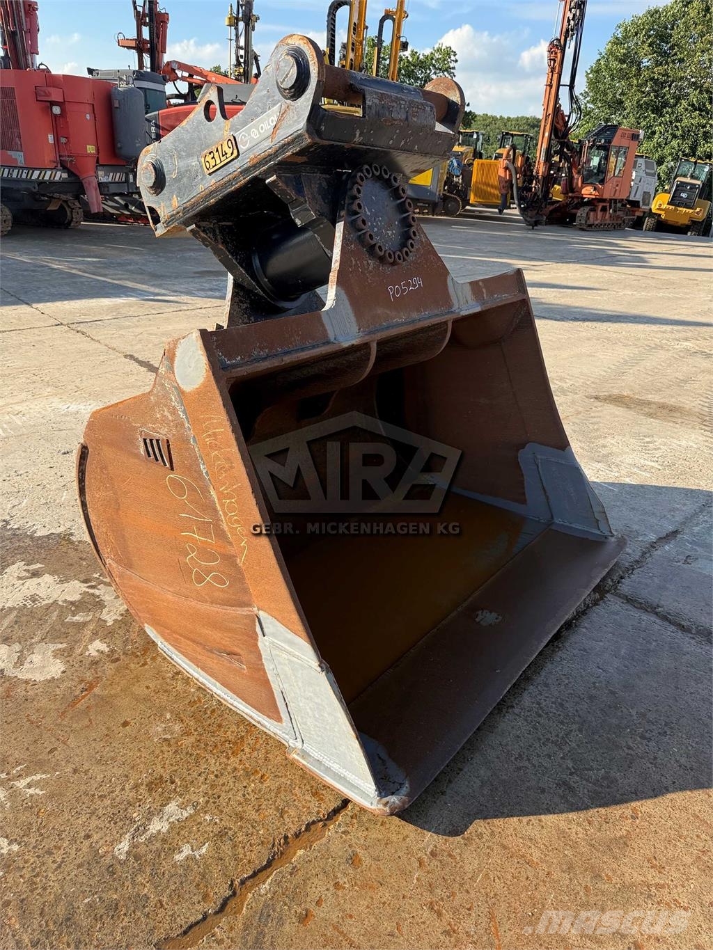 Oil Quick 2000 mm / OQ 90 Backhoes