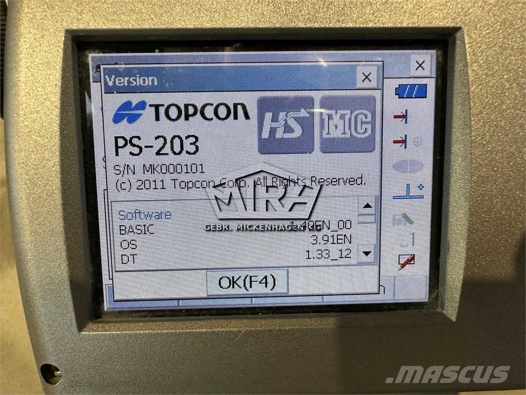 Topcon Totalstation PS-200 Elektronik