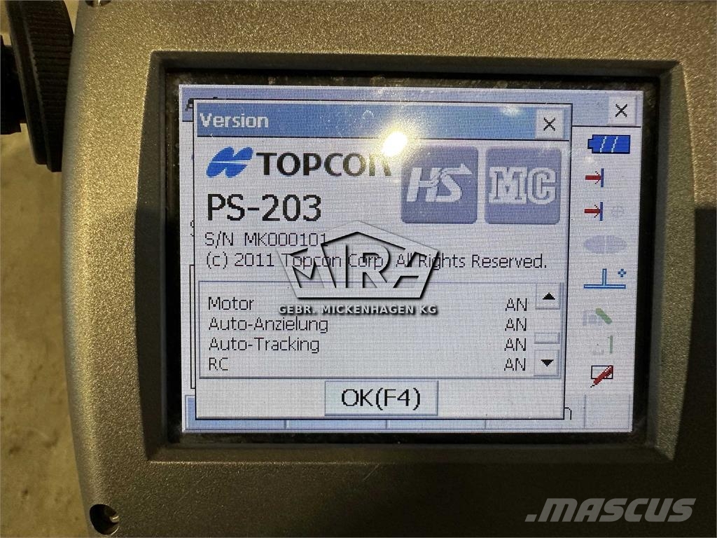 Topcon Totalstation PS-200 Elektronik