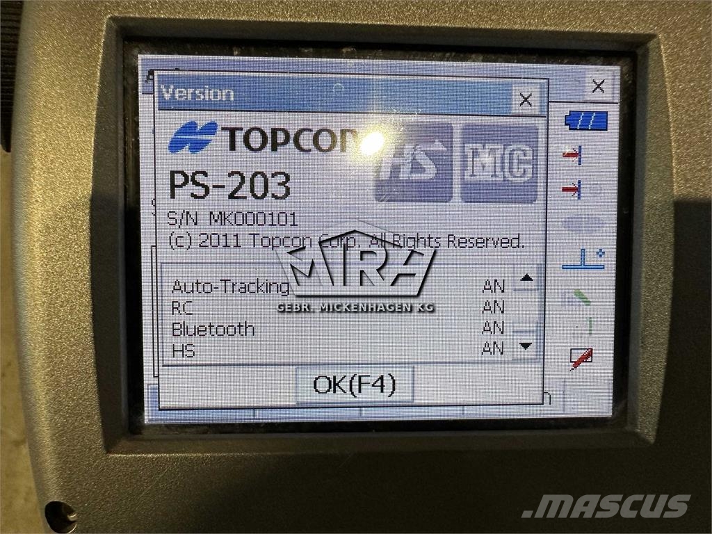 Topcon Totalstation PS-200 Elektronik