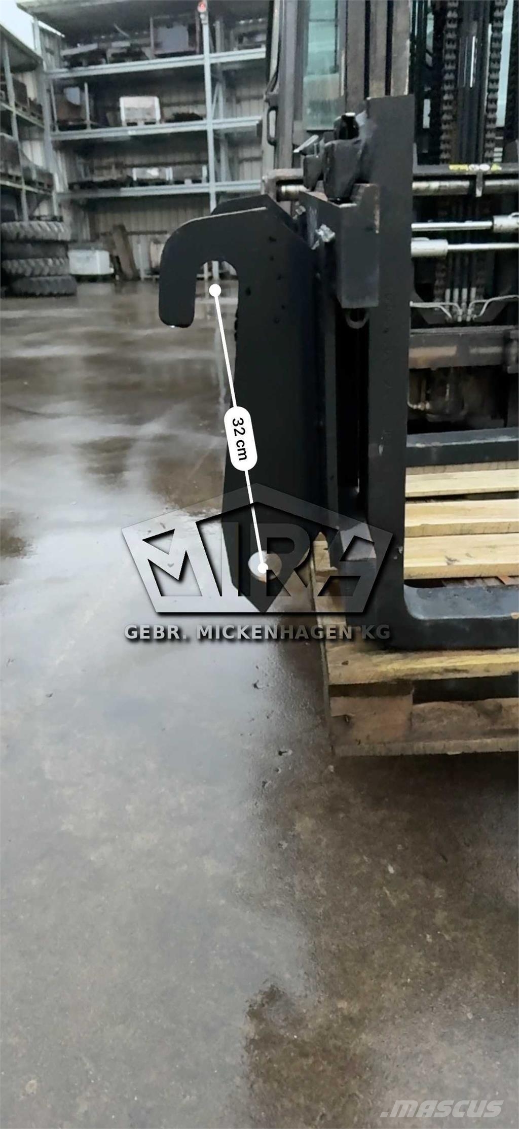 Unbekannt 1200 mm Pallegafler