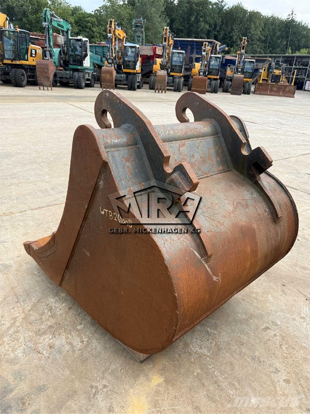 Verachtert 1000 mm / CW40 Backhoes