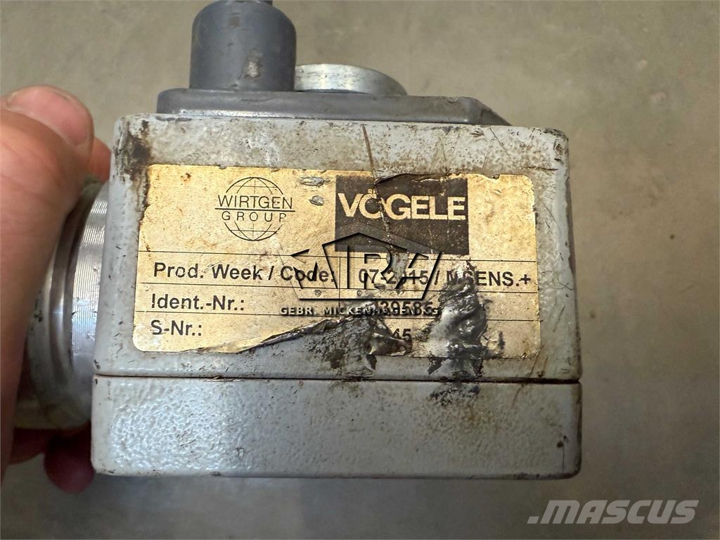 Vögele mechanischer Höhenregler Elektronik