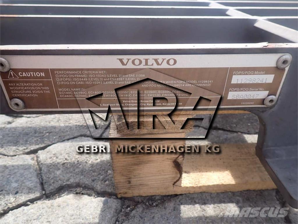 Volvo EC 360 C Kabinos ir interjeras