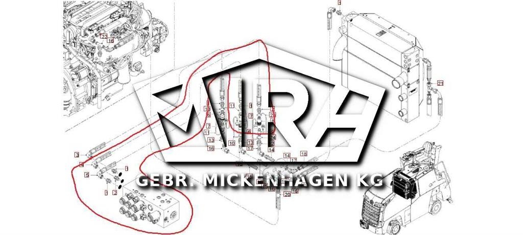 Wirtgen W50 / W60 Sweeper trucks