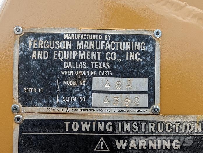 Ferguson 46A 其他組件