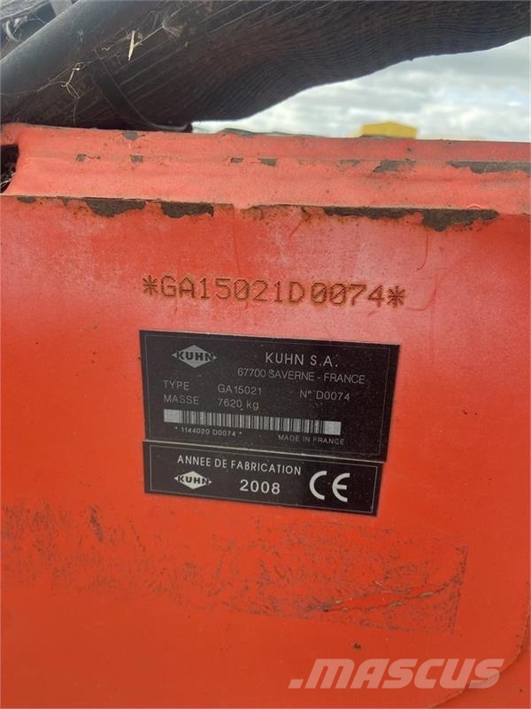 Kuhn GA 15021 Med nyer rive fjedre Pöyhimet ja haravat