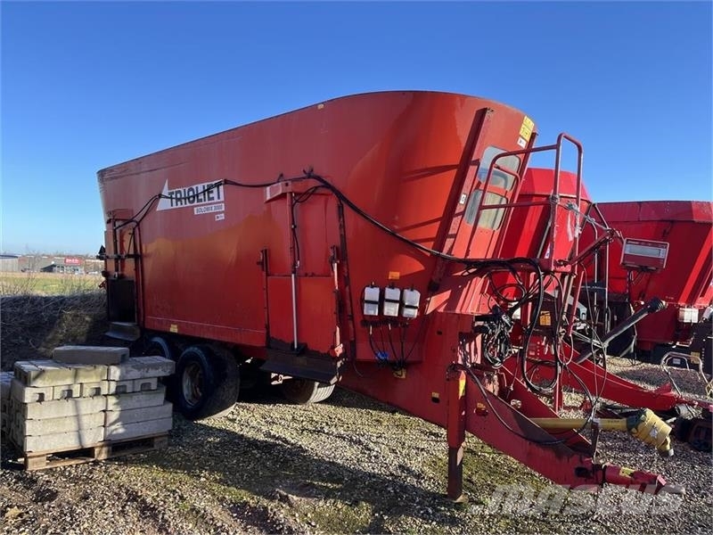 Trioliet Solomix 3 3000L 3 sneglet Fullfodervagnar