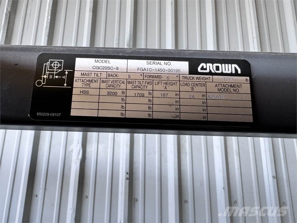 Doosan Industrial Vehicle GC20S-9 Gaffeltrucker - Annet