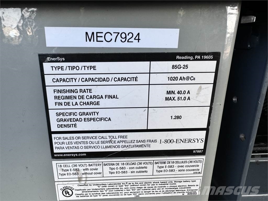 Toyota Material Handling 8FBCU25 其他叉车