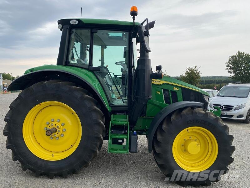 John Deere 6M 115 Tractors