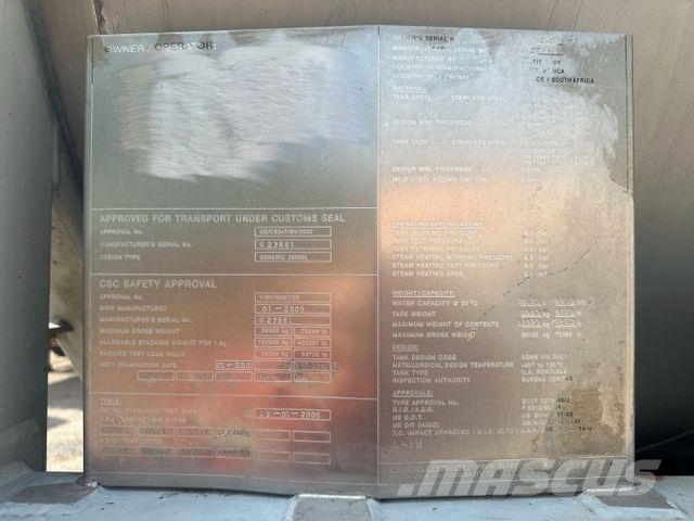 11X WELFIT ODDY TANKCONT. 20 FT L4BN 26.000 LIT Tankauflieger