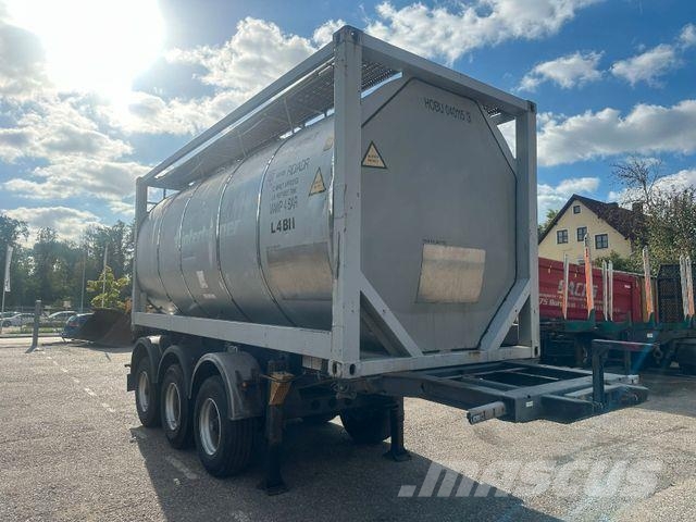 11X WELFIT ODDY TANKCONT. 20 FT L4BN 26.000 LIT Tankauflieger